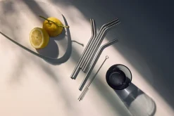 WMF Trinkhalm Set BARIC I 7-teilig Edelstahl