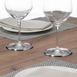 WMF Untersetzer LOFT BAR 6er Set rund 9,5 cm silberfarbig