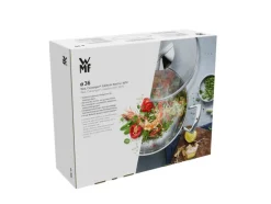 WMF Wok inklusive Glasdeckel 36 cm Edelstahl