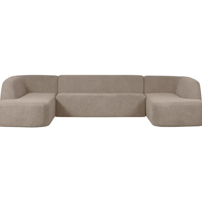 Wohnlandschaft SLOPING 225 x 339 x 225 cm naturalbeige