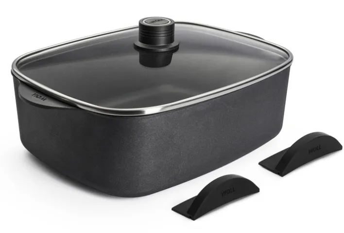 WOLL Gussbräter ECO LOGIC 7,8 Liter mit Silikongriffen