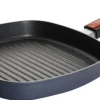 WOLL Guss-Steakpfanne DIAMOND LITE quadratisch 28 x 28 cm