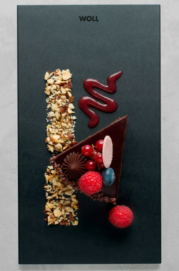 WOLL Schneidebrett-Set CUT & SERVE 2er Set Papierverbundstoff schwarz