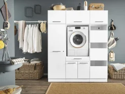 Wäscheschrank MR. SAUBER 50 x 68 cm weiß