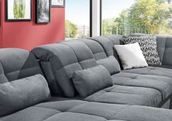 YoungLife Wohnlandschaft RAGUSA III-SF anthrazit