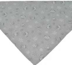 Yve! decoration Mitteldecke WINTERZEIT 85 x 85 cm grau/mehrfarbig