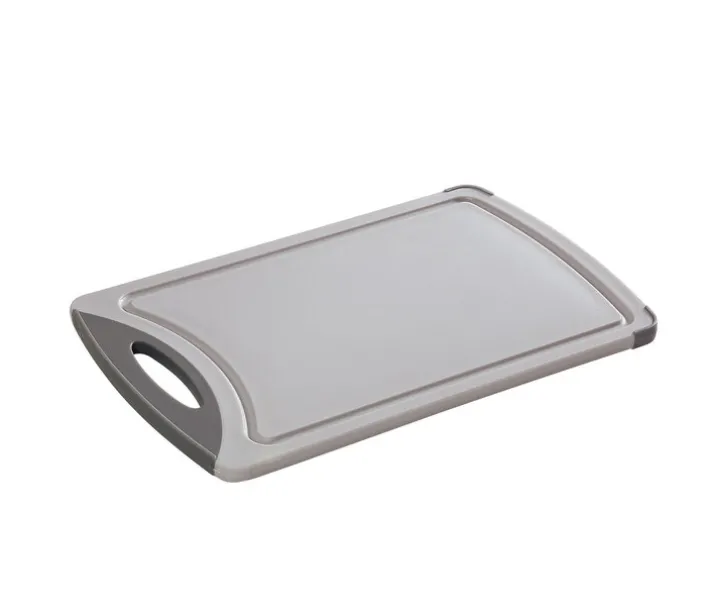 ZASSENHAUS Schneidebrett 32 x 20 cm Kunststoff grau