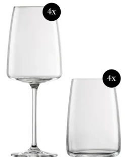 ZWIESEL GLAS Gläser-Set VIVID SENSES 8-teilig transparent