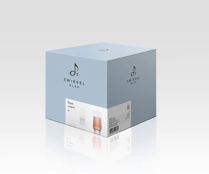 ZWIESEL GLAS Longdrinkglas PURE 4er Set - je 542 ml
