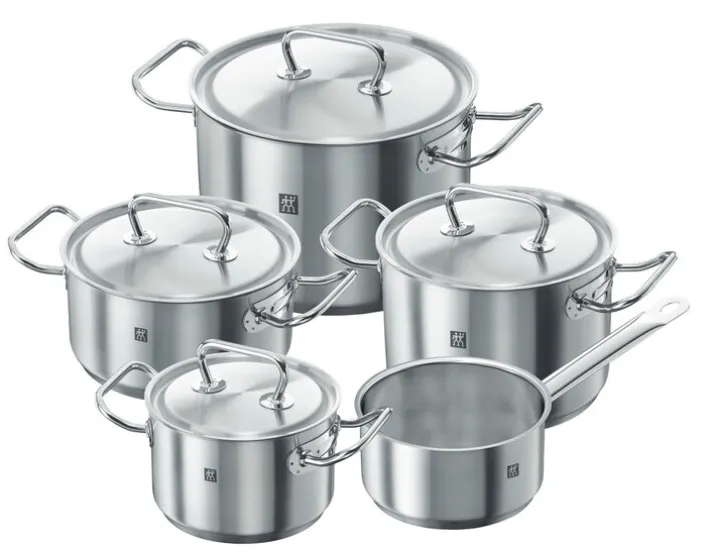 ZWILLING Kochtopfset TWIN CLASSIC 5-teilig Edelstahl 18/10