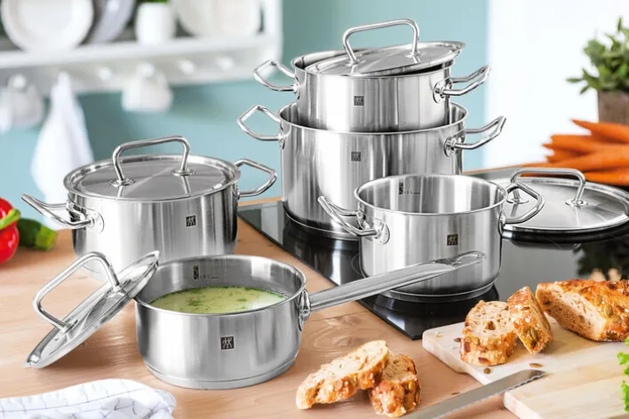 ZWILLING Kochtopfset TWIN CLASSIC 5-teilig Edelstahl 18/10