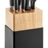 ZWILLING Messerblock NOWS 7-teilig schwarz/ braun