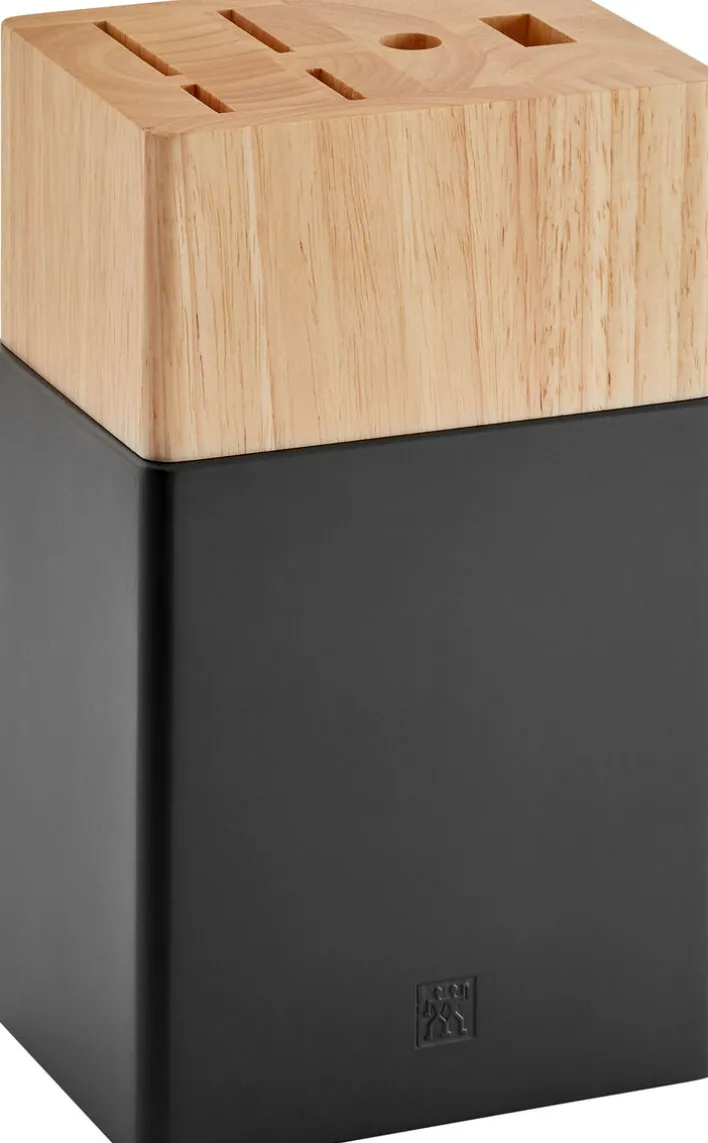 ZWILLING Messerblock NOWS 7-teilig schwarz/ braun